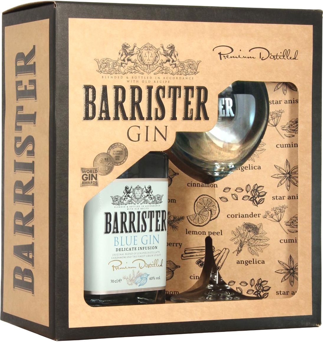 Barrister Blue Gin Цена